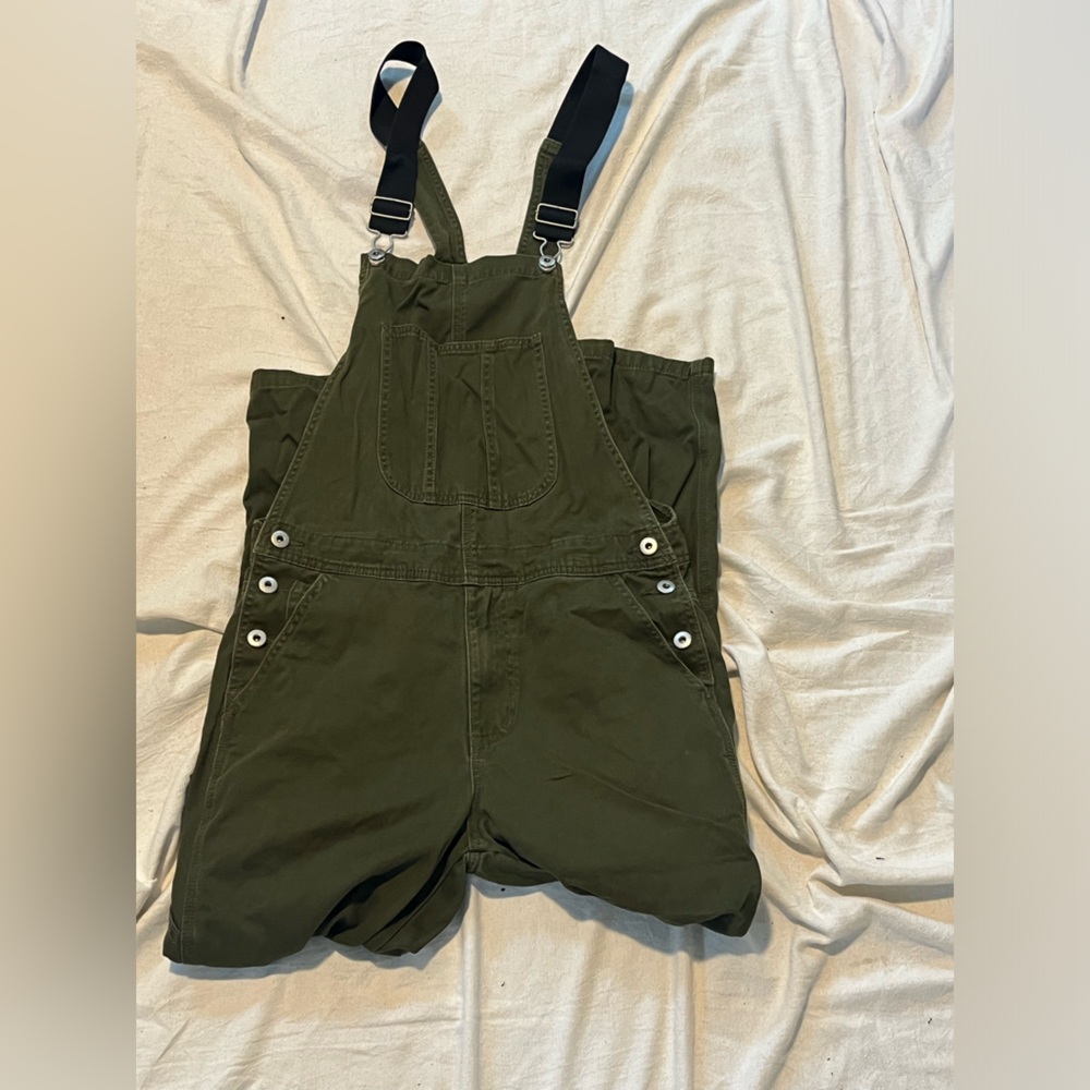 Olive Overalls size S